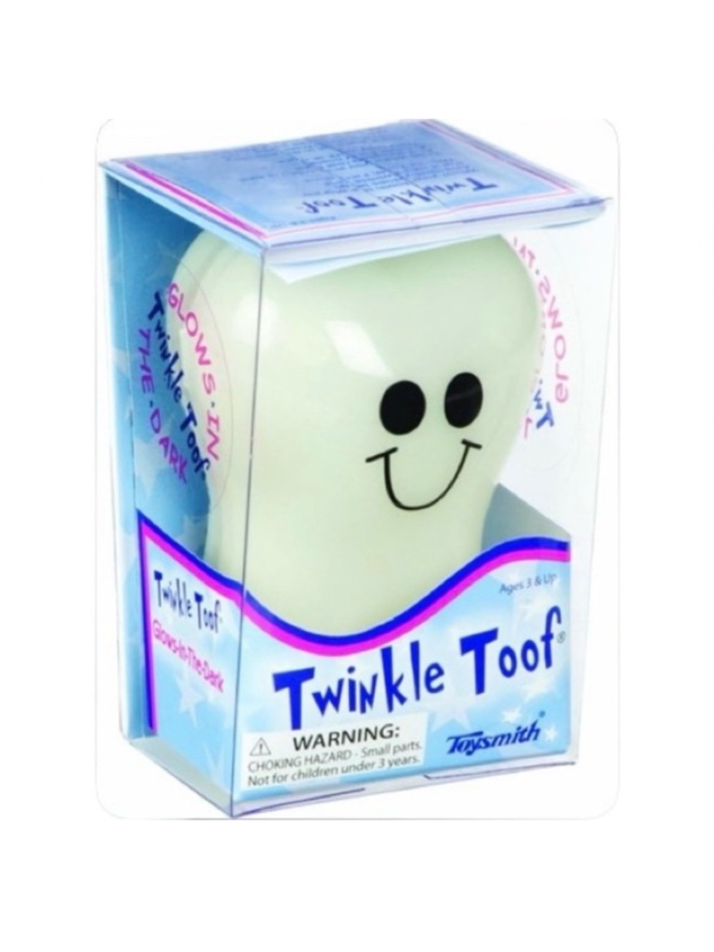 🆕-Toysmith Twinkle Toof-Tooth Holder for the Tooth Fairy